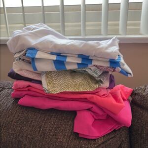 Bundle of 17 Pillowcases Various sizes and styles
